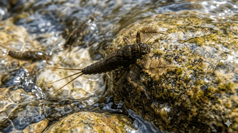 Mayfly Nymph (Brush-legged)
